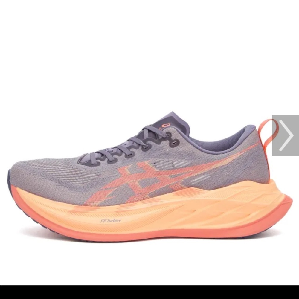 ASICS Superblast 2 Women’s 8.5 Men’s 7 Gray Orange Running Shoes - Picture 4 of 10